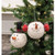 Winter Snowman Head Ornament 2 Assorted GADC4305 By CWI Gifts