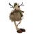 Cwi Gifts Gadc4392 Green Sparkle Dangle Leg Reindeer
