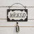 Wicked Damask Wood Hanging Sign GHY04028 By CWI Gifts