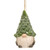 Evergreen Tree Hat Gnome Ornament 2 Assorted GRXF266612A By CWI Gifts