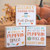 Pumpkin Spice Everything Square Block 3 Assorted G36183 By CWI Gifts