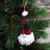 Red & Black Buffalo Check Gnome Fabric Ornament G15287R By CWI Gifts