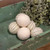6/Set Natural Striped Rag Balls G15652 By CWI Gifts