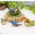 Resin Spring Bird 4 Assorted G2513240 By CWI Gifts