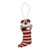 Puppy Jingle Bell Stocking Ornament 2 Assorted G36196 By CWI Gifts