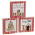 Cwi Gifts G36204 Friends Make Life Merrier Square Block 3 Assorted Pack Of 3