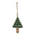 Wooden Beaded Christmas Tree Ornament 2 Assorted G36253 By CWI Gifts