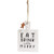 Cwi Gifts G36432 Eat Drink And Be Merry Cutting Board Sign Ornament