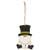 Cwi Gifts G36436 Wooden Snowman Gnome Ornament