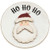 Cwi Gifts G36441 Ho Ho Ho Santa Circle Easel Sign