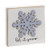 Cwi Gifts G36450 Let It Snow Snowflake Block