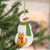 Snowman With Cat Wooden Ornament G36472 By CWI Gifts