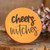 Cheers Witches Circle Easel Sign G36549 By CWI Gifts