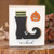 Wicked Witch Boot And Jack O Lantern Block G36574 By CWI Gifts