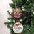 Cwi Gifts G36706 Hello Santa Candy Canes Button Holly Ornament 2 Assorted Pack Of 2