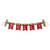 Cwi Gifts G36745 Jolly Mini Clip Banner