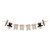 Cwi Gifts G36749 Snow Mini Clip Banner