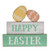 Cwi Gifts G36826 Set Of 4 Happy Easter Blocks With Easter Eggs