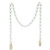 Cwi Gifts G36975 Light Blue White Bead Garland