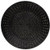 Cwi Gifts G36993 Antiqued Black Basket Weave Plate