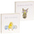 Cwi Gifts G37007 Everybunny Welcome Square Block 2 Assorted Pack Of 2