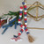 Red White & Blue Flag Star Beaded Garland G37111 By CWI Gifts