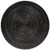 Cwi Gifts G37151 Antiqued Black Carved Wood Plate