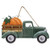 Cwi Gifts G91140 Pumpkin Truck Green Metal Hanging Sign