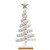 Cwi Gifts G91146 Woodland White Christmas Tree With Sayings