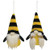 Cwi Gifts Gadc5030 Mr. Mrs. Gnome Bee Plush Ornament 2 Assorted Pack Of 2