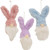 Cwi Gifts Gadc5053 Fuzzy Gnome Bunny Ornament 3 Assorted Pack Of 3