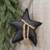 Gray Fabric Star Ornament GCS38546 By CWI Gifts
