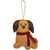 Cwi Gifts Gcs38568 Felt Dog With Scarf Ornament