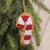 Beaded Candy Cane Fabric Ornament GCS38681 By CWI Gifts