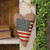 Primitive Usa Flag Wrapped Heart Ornament GCS38759 By CWI Gifts