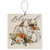 Grateful Thankful Blessed Pumpkin Square Ornament 3 Assorted GFP015 By CWI Gifts