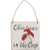 On The Farm Square Wooden Ornament 3 Assorted GH36254 By CWI Gifts