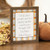Fall Words Plaid Easel Sign G37281 By CWI Gifts