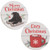 Cwi Gifts Cozy Christmas Round Easel Sign 2 Assorted Pack Of 2 G37449