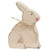 Small Distressed Wooden Chunky Sitting Bunny 2 Assorted G37751 By CWI Gifts