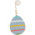 Beaded Deco Easter Egg Ornament 4 Assorted G37754 By CWI Gifts