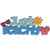 Beach Bum Wooden Word Sitter 3 Assorted G37759 By CWI Gifts