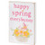 Happy Spring Floral Gnome Block 2 Assorted G37807 By CWI Gifts