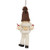 Mini Ivory Heart Wooden Doll Ornament 2 Assorted GADC5172 By CWI Gifts