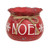 Distressed Red Metal "Joy" Or Noel Santa Sack 2 Assorted GC23704 By CWI Gifts
