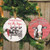 Christmas On The Farm Round Ornament 2 Assorted GFP016 By CWI Gifts