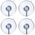 Petra Petra Suction Cups With Hooks 4 Pk Rto 059
