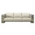 Manteo Rustic Coastal Outdoor Patio Sofa EEI-3565-LGR-BEI By Modway