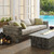 Manteo Rustic Coastal Outdoor Patio Sofa EEI-3565-LGR-BEI By Modway