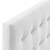 Lily Biscuit Tufted Full Performance Velvet Headboard MOD 6119 WHI by Modway Furniture